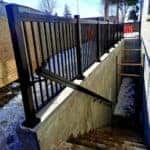 BAsement Aluminum railings