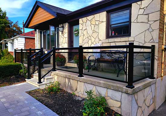 Glass Railings-Stairs-Railings-Installation-In-Newmarket