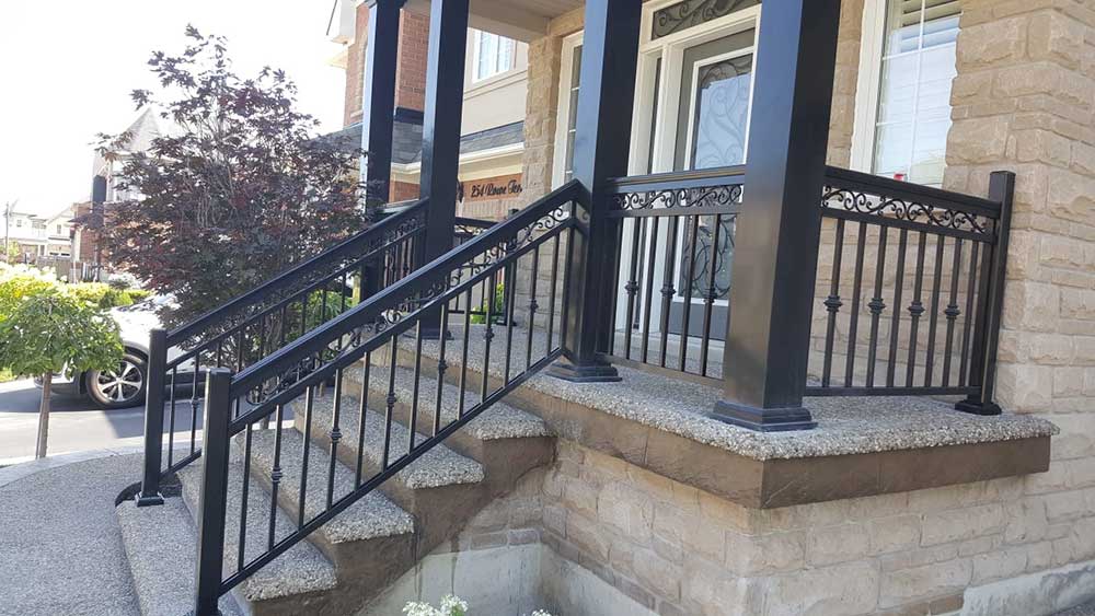 Railings Oakville- Aluminum Railings-Glass Railings-Pool Railings-Balcony-Railings-Banister-Railings-Porch Railings