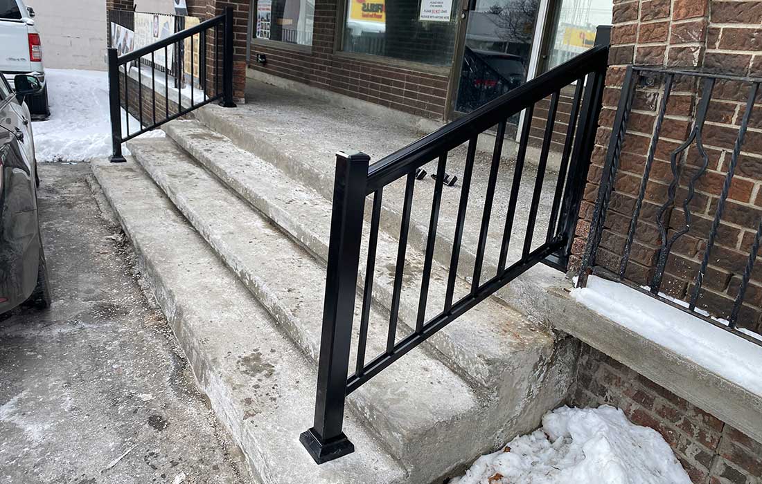 Zues Railing Stairs Railings Kitchener